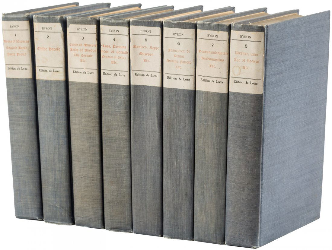 Works of Lord Byron 1 of 1000 copies (1 of 2)