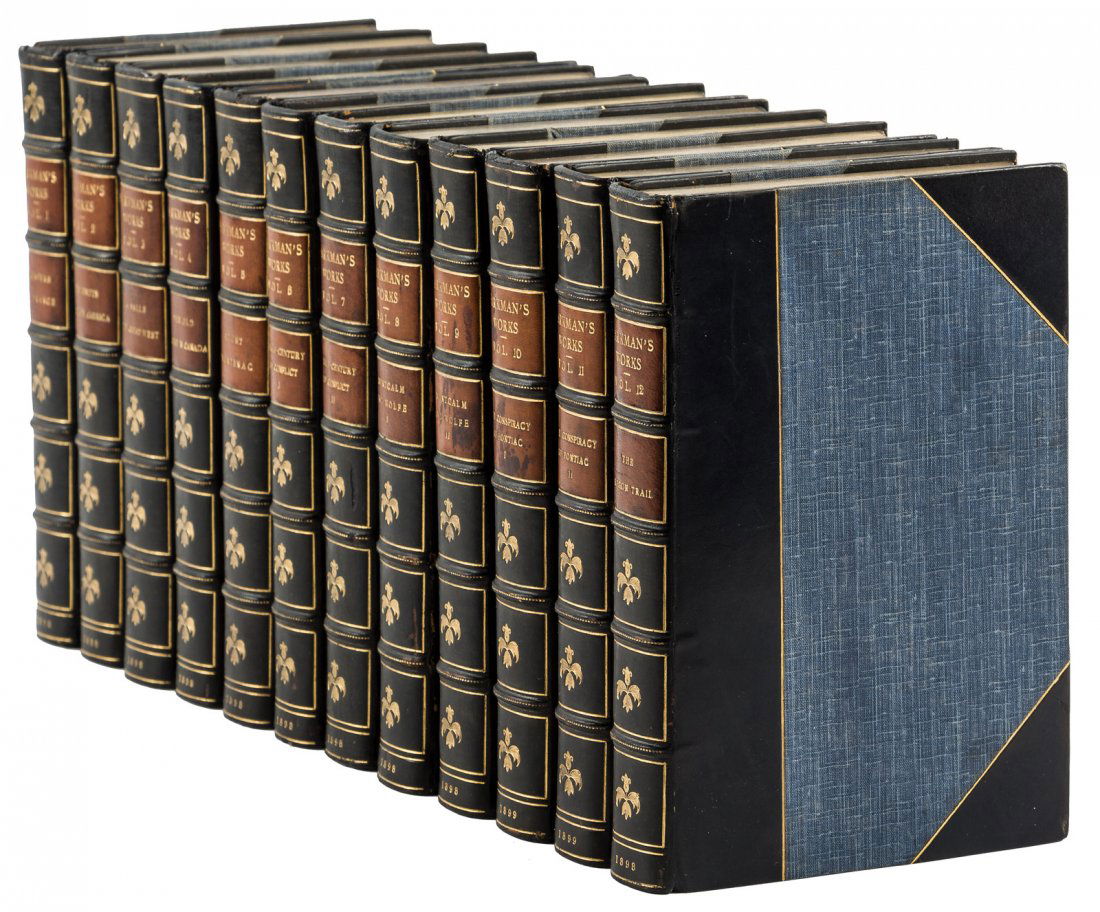 Francis Parkman's Works nicely bound (1 of 2)