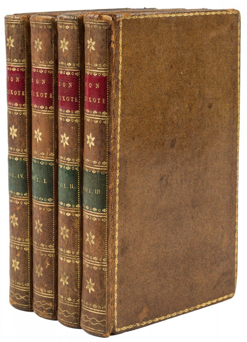 Don Quixote in 4 volumes 1792 (1 of 1)