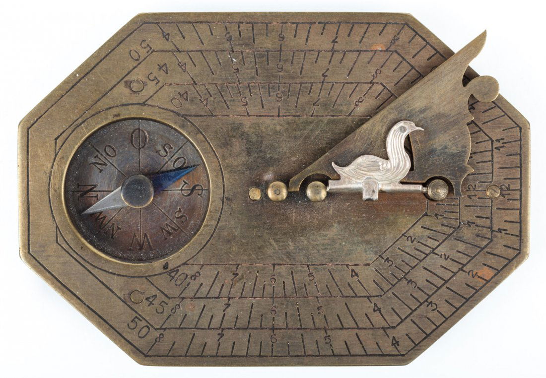 French 17th century sundial: Heading: (Scientific Instruments) Author: Title: French 17th century sundial Place Published: France Publisher: Date Published: ca. 1600 Description: French sundial made fr