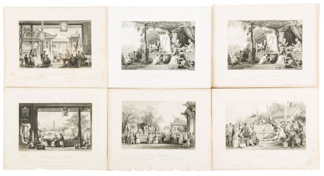 97 steel engravings of China by Thomas Allom (1 of 2)