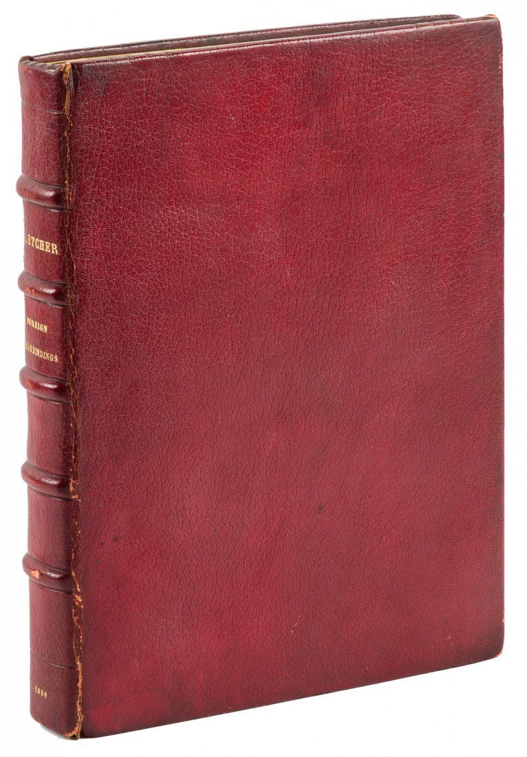 Rich chromolithographs of European bookbindings (1 of 2)