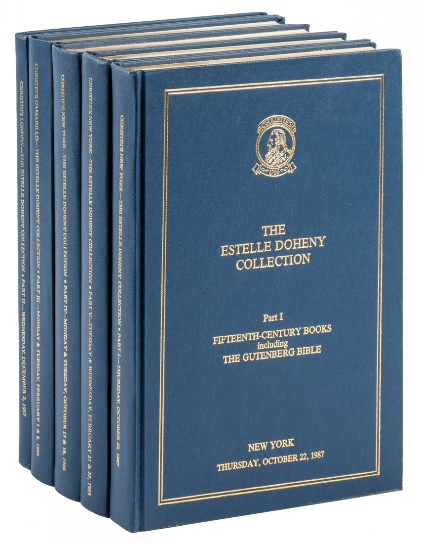 The Estelle Doheny Collection, limited edition: Heading: (Doheny Collection) Author: Marez Oyens, Felix de & Paul Needham Title: The Estelle Doheny Collection from the Edward Laurence Doheny Memorial Library, St. John's Seminary, Camarillo, Califor