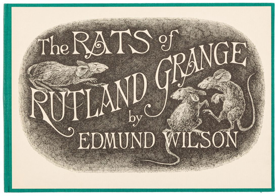 Rats of Rutland Grange 1 of 100 signed by Edward Gorey (1 of 2)
