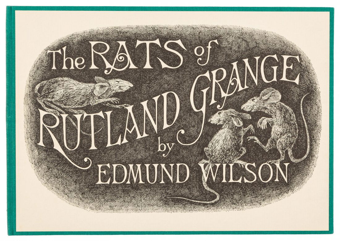 Rats of Rutland Grange 1 of 100 signed by Edward Gorey (1 of 2)