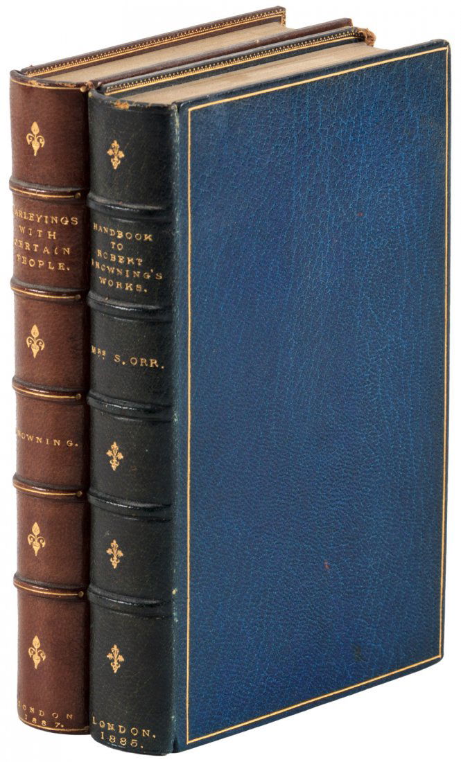 Two finely bound works Robert Browning (1 of 1)