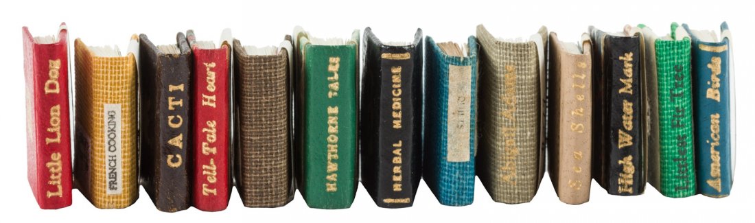 13 micro-miniature books from the Borrower's Press (1 of 1)