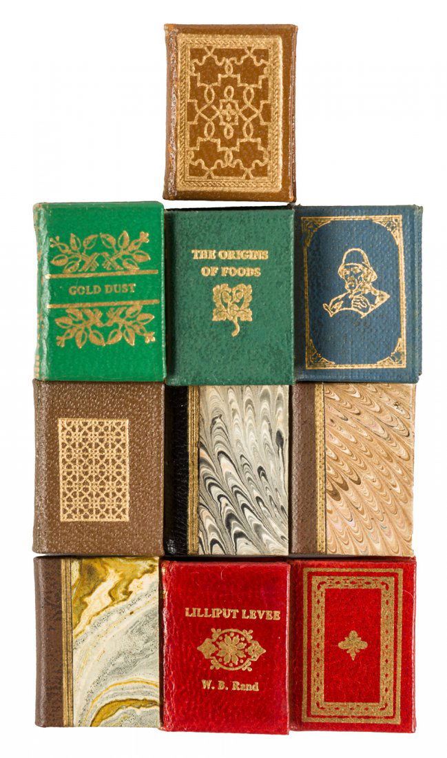 10 miniature books from Barbara J. Raheb (1 of 1)