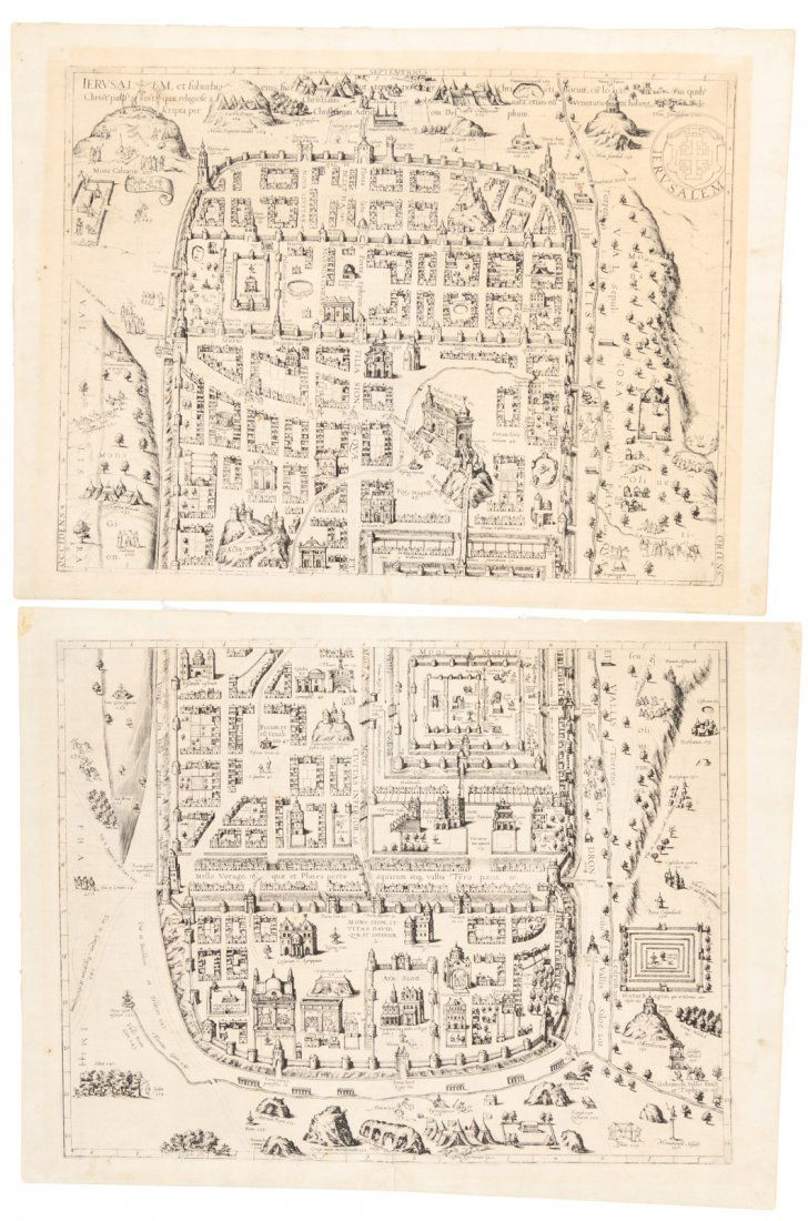 Important plan of Jerusalem (1 of 3)