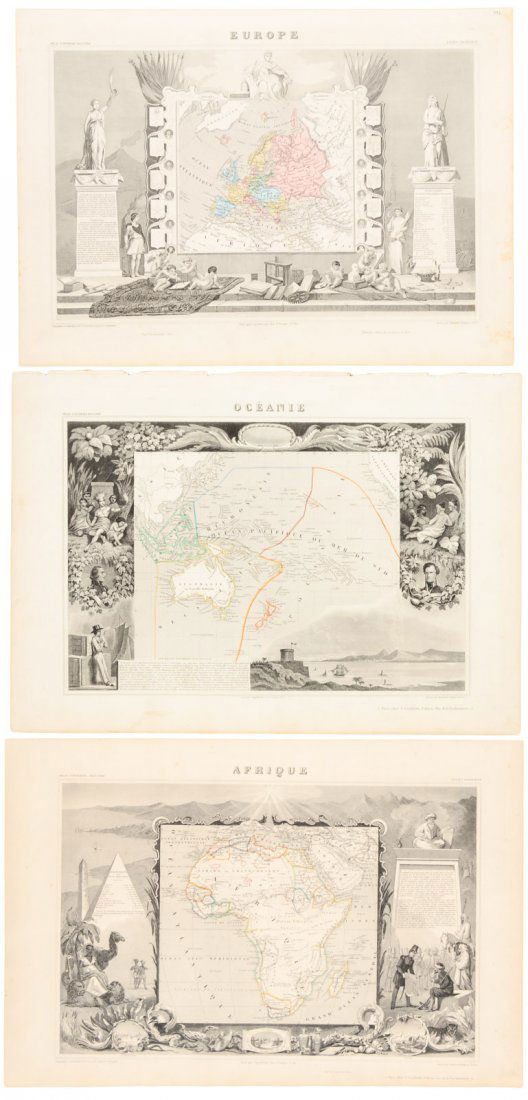 Three maps by Victor Levasseur (1 of 1)