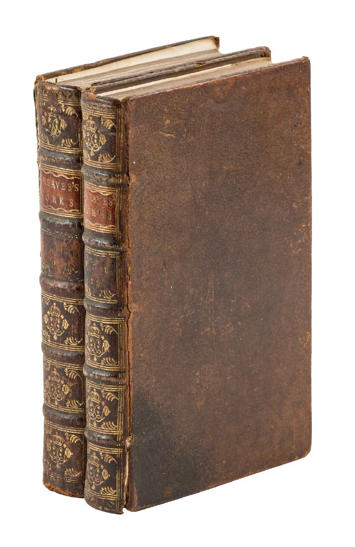Miscellaneous Works of Mr. John Greaves, 1737: Heading: Author: Greaves, John Title: Miscellaneous Works of Mr. John Greaves, Professor of Astronomy in the University of Oxford - Walter Bowman's copy Place Published: London Publisher:Thomas Birch