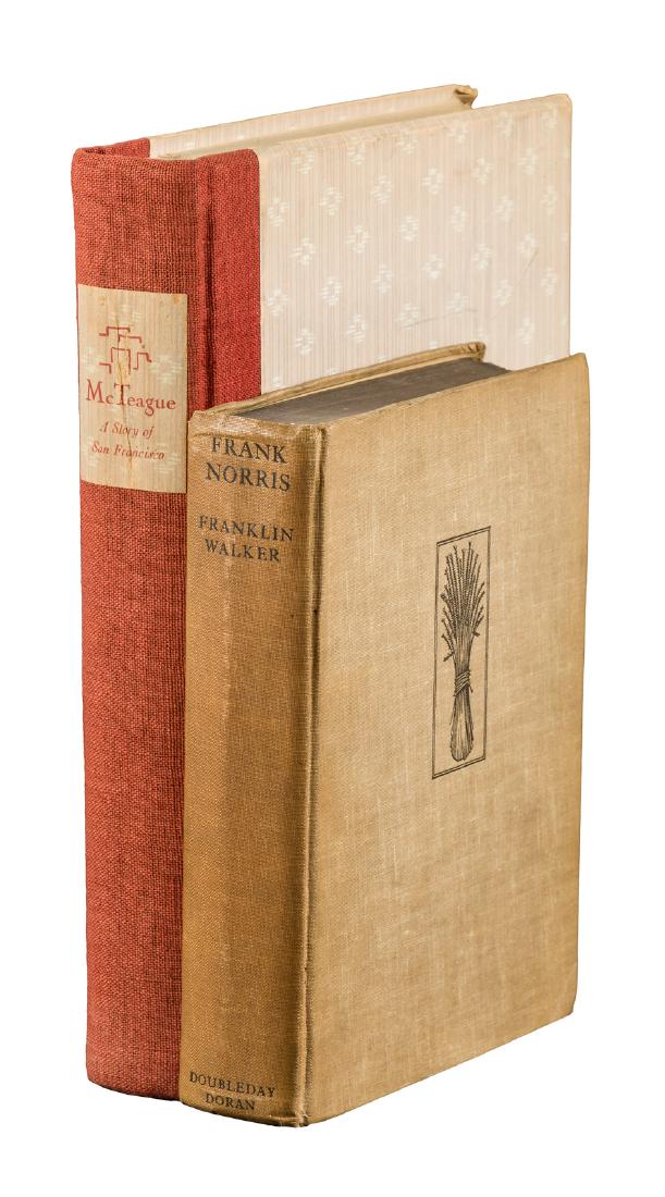 Norris biography inscribed by Walker to Dane: Heading: (Norris, Frank) Author: Walker, Franklin Title: Frank Norris: A Biography - inscribed to G. Ezra Dane with three letters to him from the author Place Published: Garden City, NY Publisher:Doub