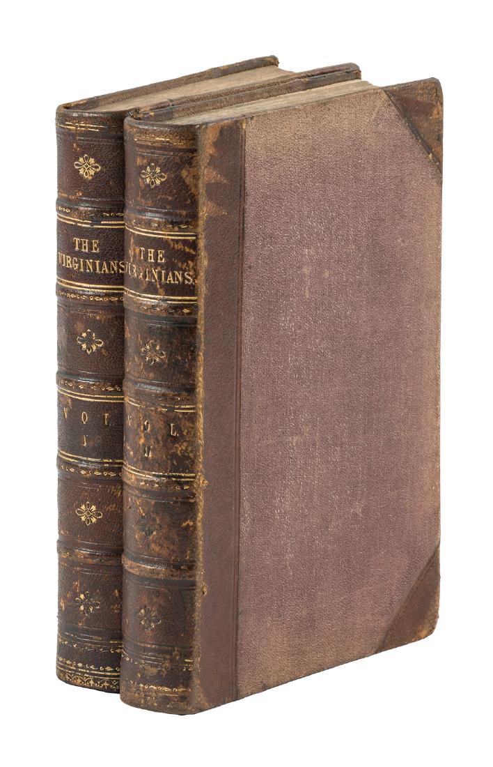 W.M. Thackeray The Virginians 1st Edition (1 of 1)