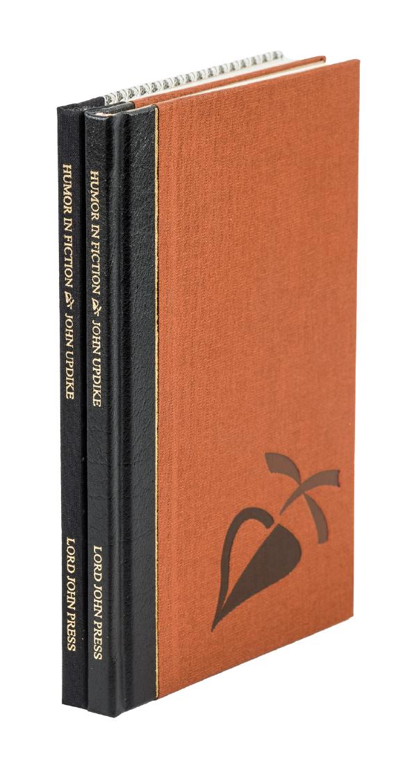 Updike, Humor in Fiction, 2 signed copies. (1 of 1)