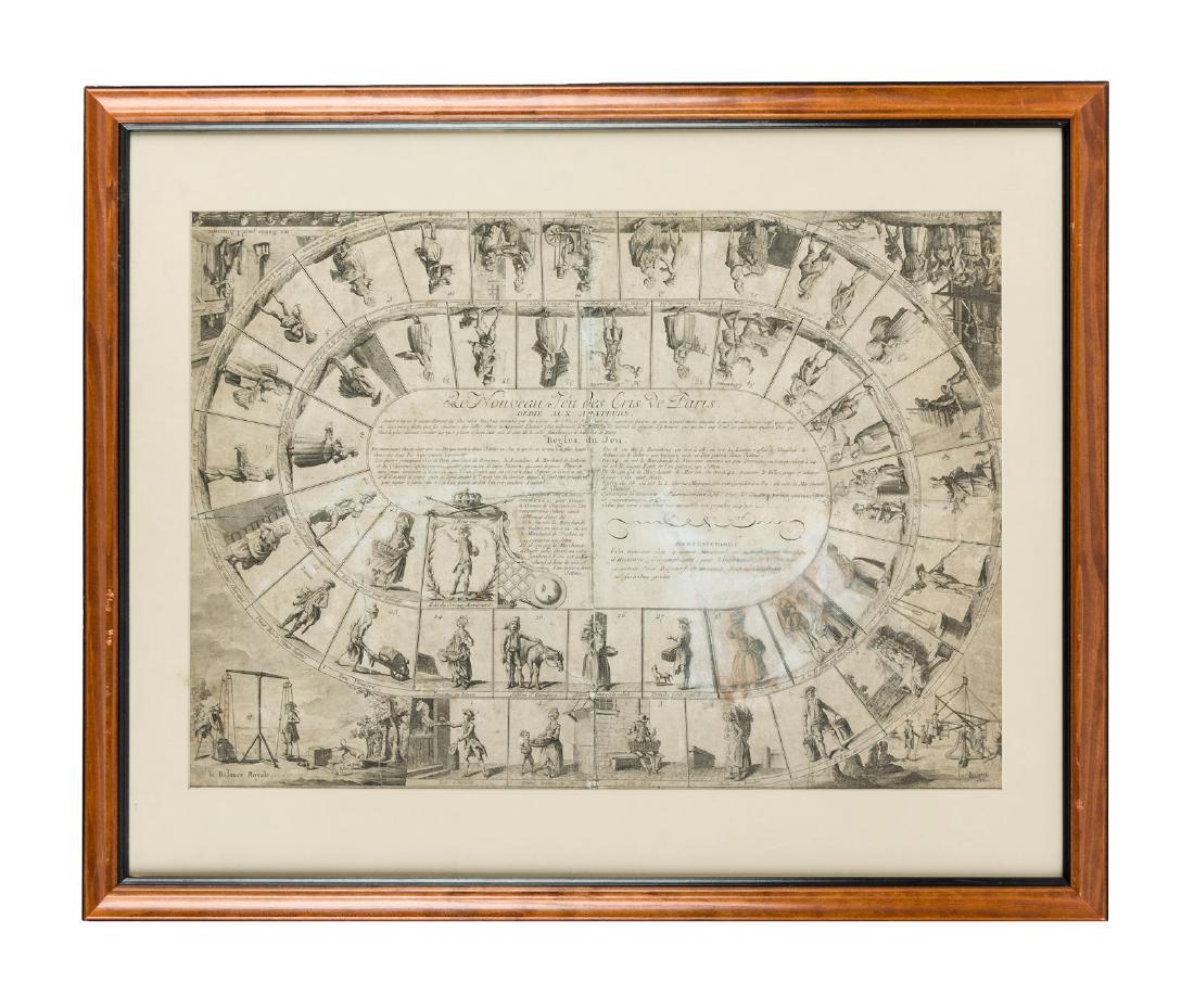 Nouveau Jeu des Cris de Paris 18th Century Game (1 of 6)