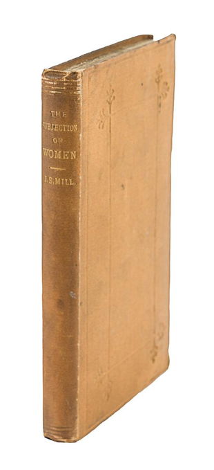 John Stuart Prices 723 Auction Price Results John Stuart On The Subjection Of Women 1st Edition