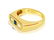 18K Gold, 0.28ct Natural Blue Sapphire & Diamond Ring - 3