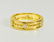 Classic Boutique French Style Diamond and Gold Band