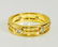 Classic Boutique French Style Diamond and Gold Band - 4
