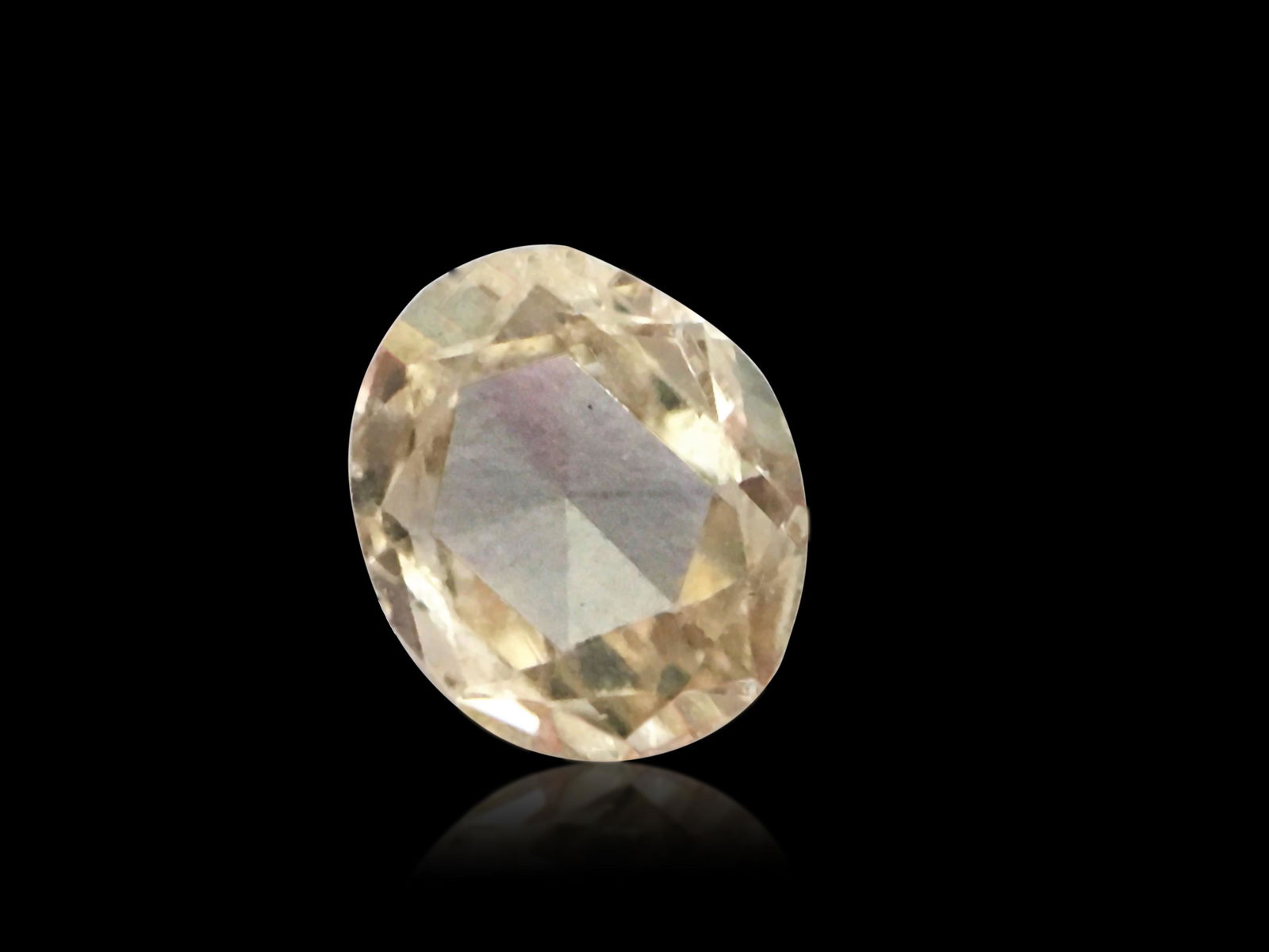 100% Natural Victorian Era Rose Cut Loose Diamond (1 of 2)