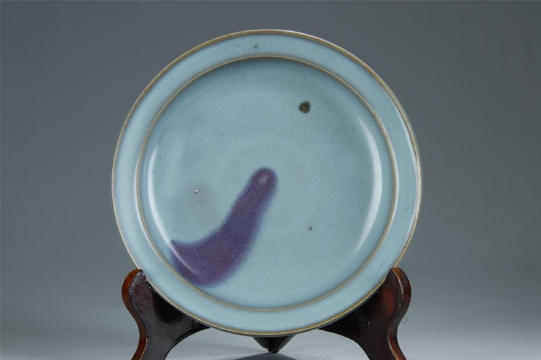 A jun glazed plate (1 of 9)