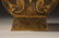 ANTIQUE GOLD/SILVER/TURQUOISE INLAID BRONZE URN VASE - 5