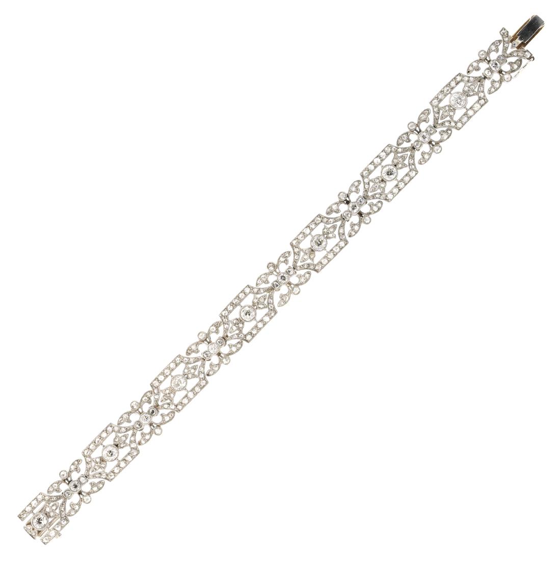 AN ANTIQUE DIAMOND BRACELET, EARLY 20TH CENTURY in (1 of 1)
