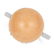 NATURAL CONCH PEARL RING set with a natural conch pearl