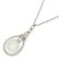 ANTIQUE NATURAL PEARL AND DIAMOND PENDANT set with a