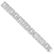 AN ART DECO DIAMOND BRACELET, 1940s the openwork links