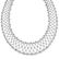A DIAMOND COLLAR NECKLACE the open framework set with - 2