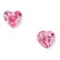 A PAIR OF 0.54 CARAT FANCY VIVID PURPLISH PINK DIAMOND
