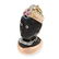 AN ANTIQUE JEWELLED BLACKAMOOR INTAGLIO SEAL PENDANT,