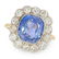 A CEYLON NO HEAT COLOUR CHANGE SAPPHIRE AND DIAMOND