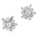 A PAIR OF DIAMOND EARRINGS, KUTCHINSKY in 18ct white