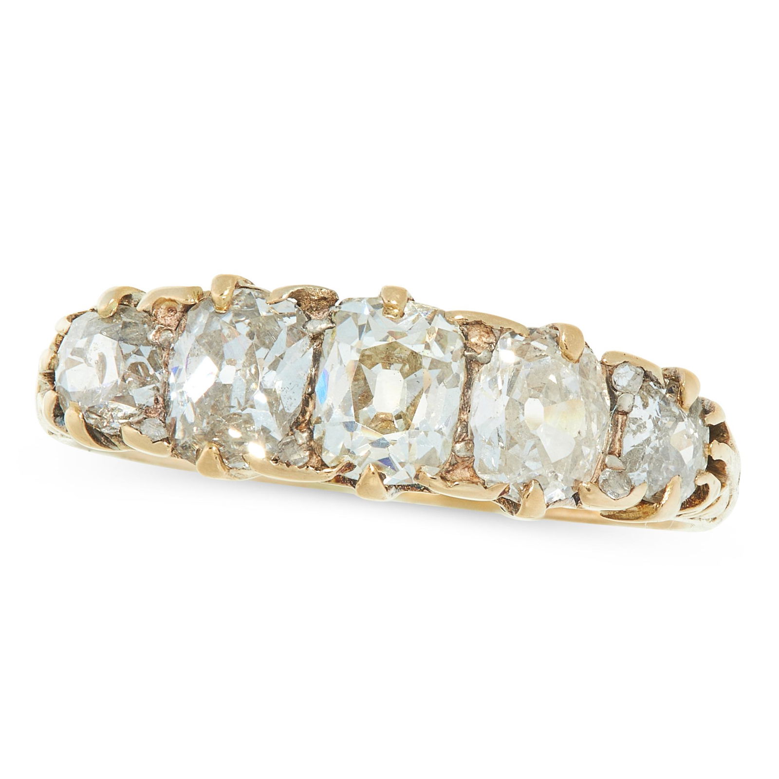 AN ANTIQUE DIAMOND DRESS RING, 19TH CENTURY in high (1 of 1)
