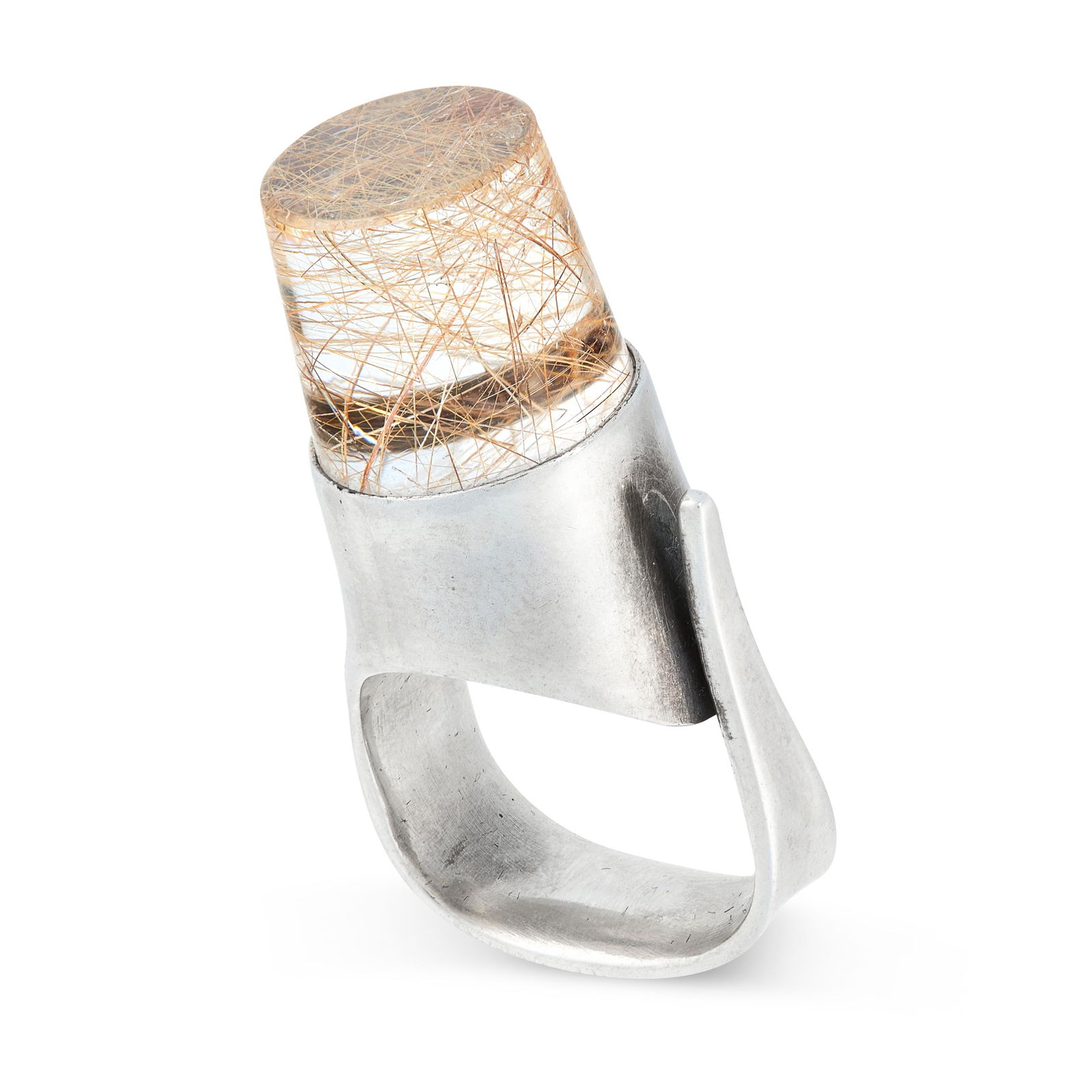 A VINTAGE RUTILATED QUARTZ DRESS RING, VIVIANNA TORUN (1 of 2)