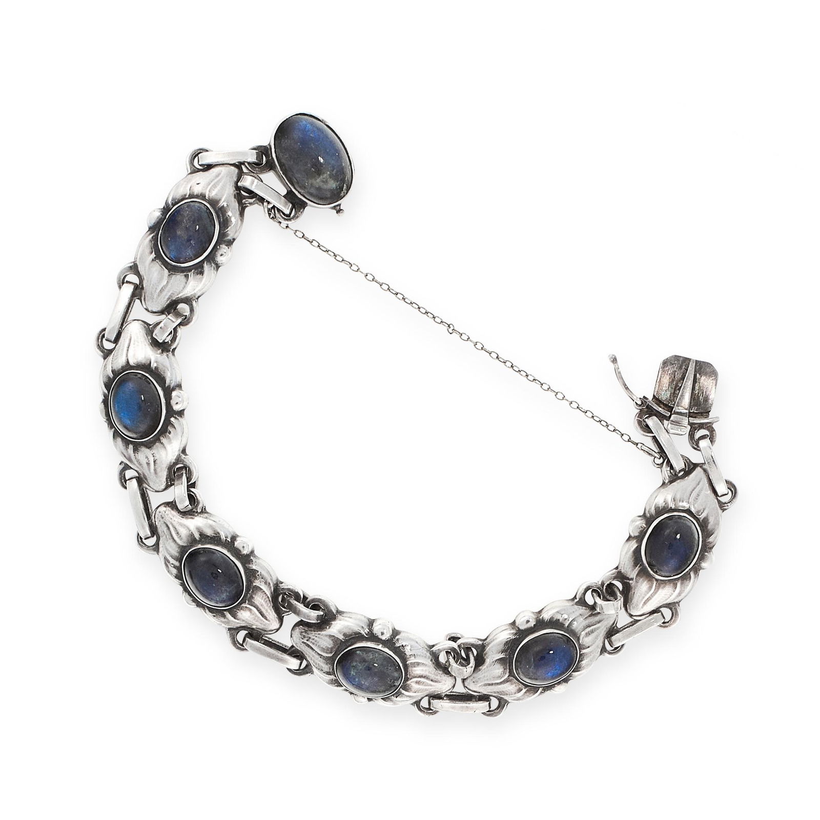 A LABRADORITE BRACELET, GEORG JENSEN 1933-1944 in (1 of 1)