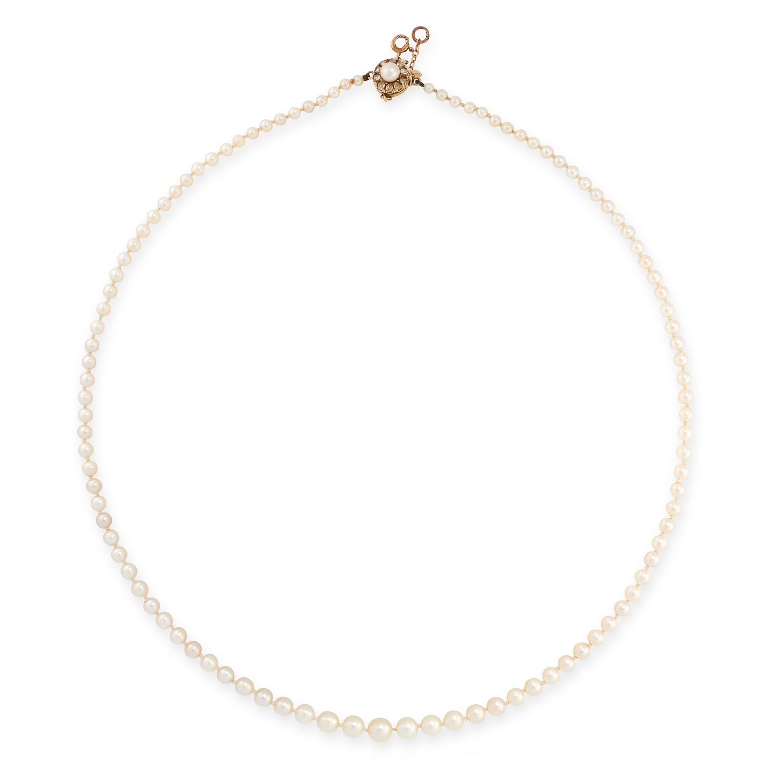 PEARL AND DIAMOND NECKLACE, EARLY 20TH CENTURY in (1 of 1)