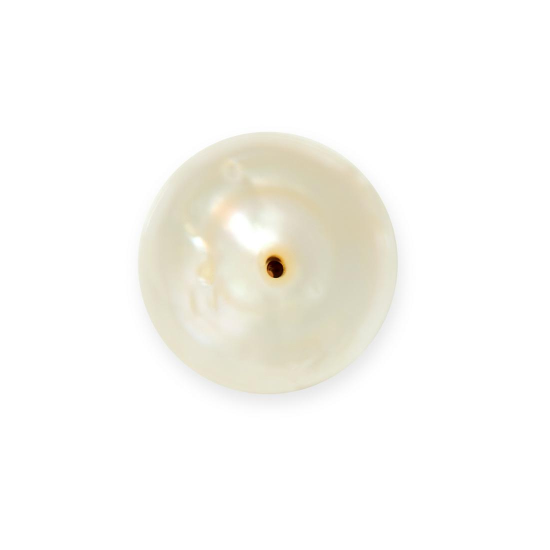 LOOSE DRILLED NATURAL SALTWATER PEARL measuring 12.71mm (1 of 1)