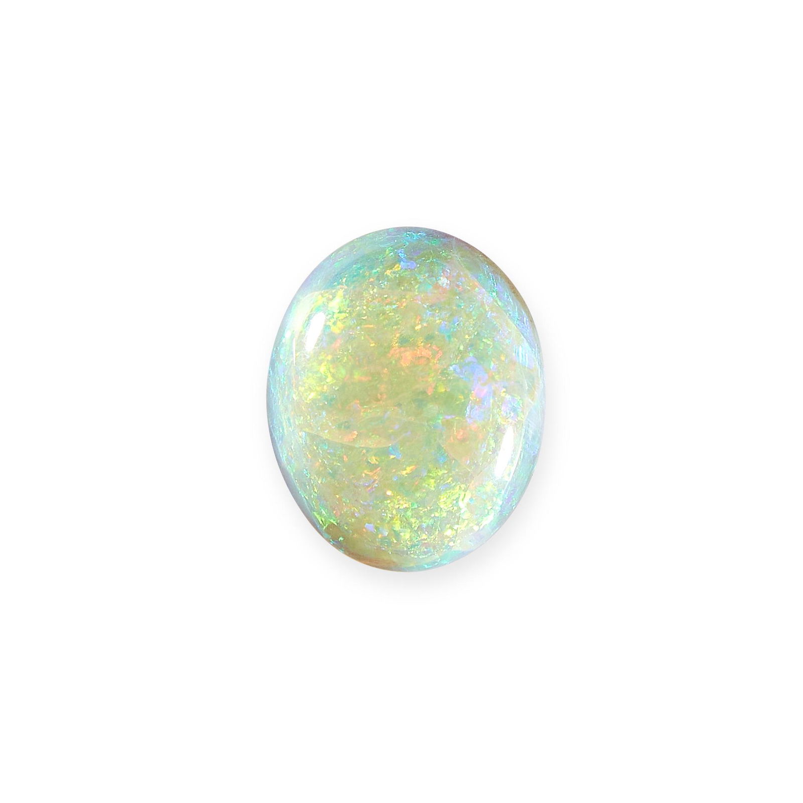 AN UNMOUNTED OPAL cabochon cut, 7.33 carats. (1 of 1)