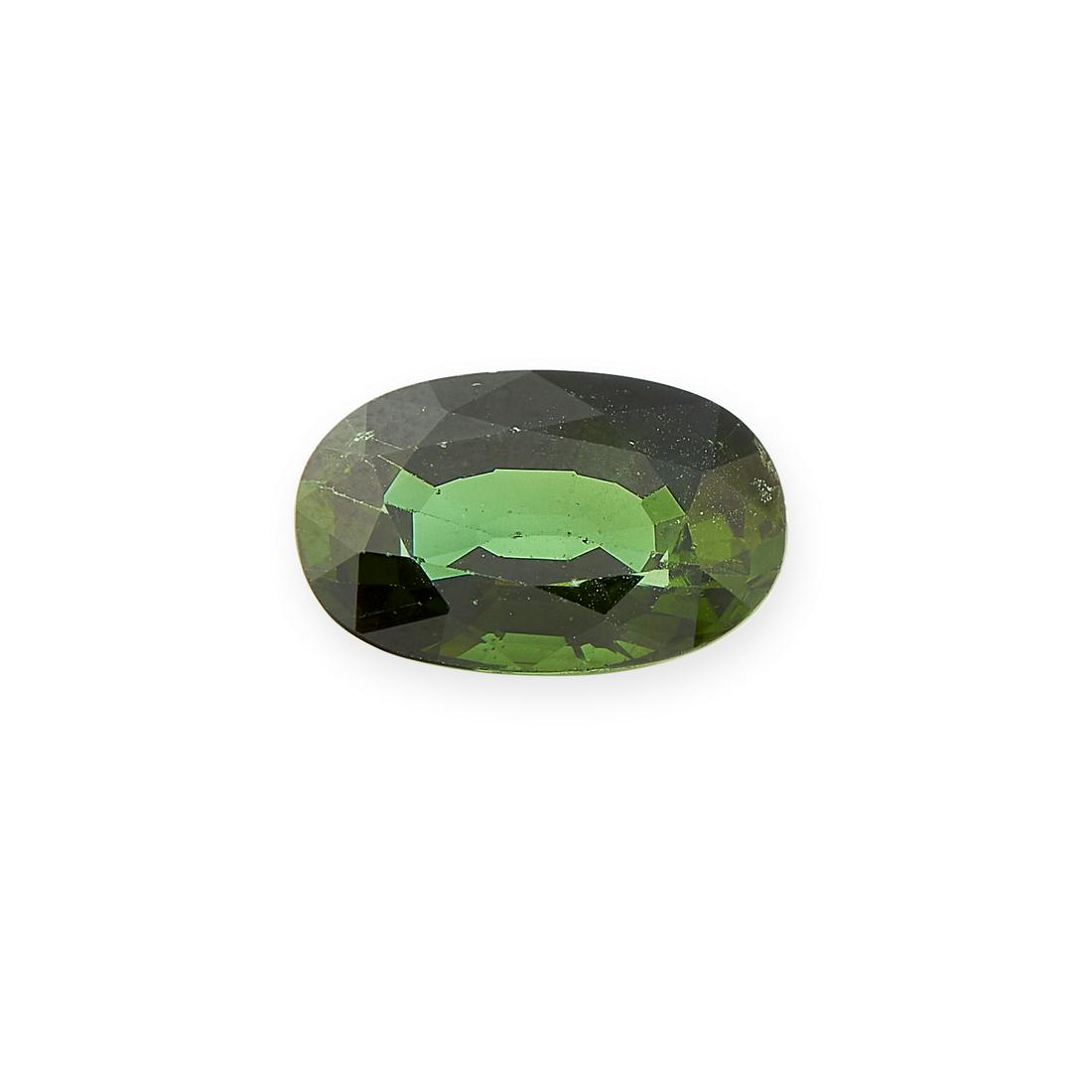 AN UNMOUNTED TOURMALINE oval cut, 6.73 carats. (1 of 1)