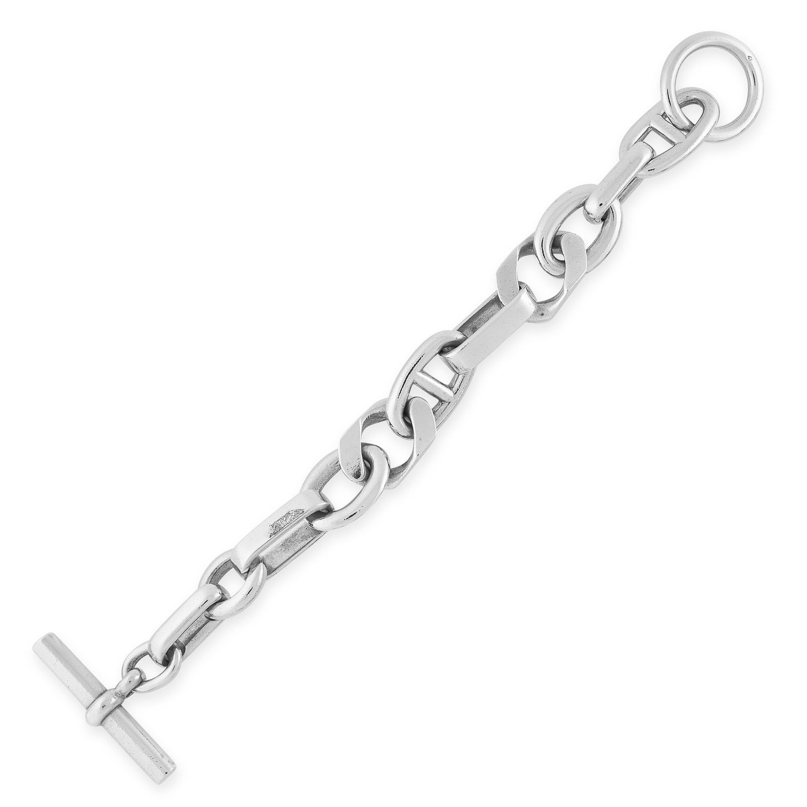 A CHAIN Dâ€™ANCRE BRACELET, HERMES PARIS in silver, (1 of 1)