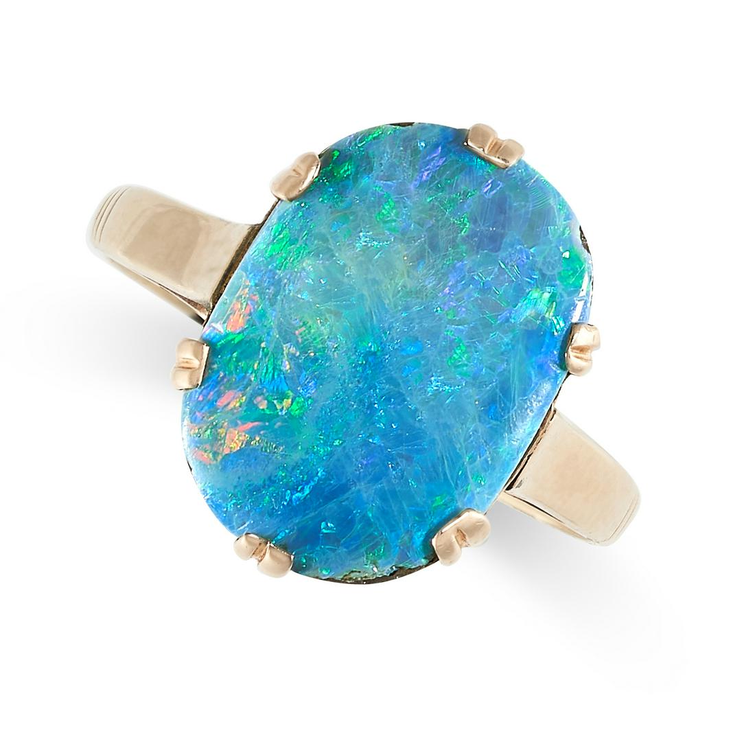 NO RESERVE - AN OPAL DRESS RING (1 of 2)