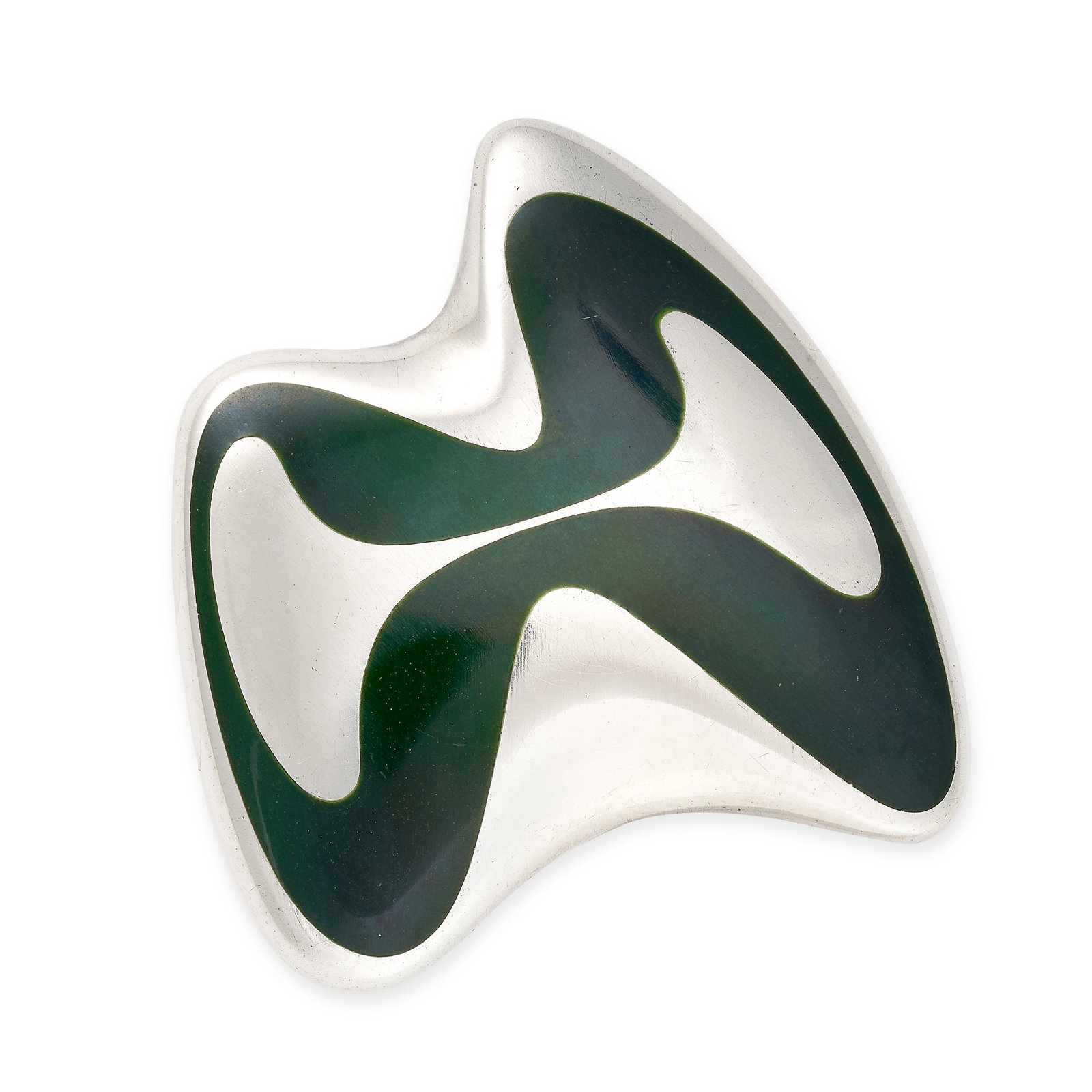 HENNING KOPPEL FOR GEORG JENSEN, AN ABSTRACT SILVER AND (1 of 1)