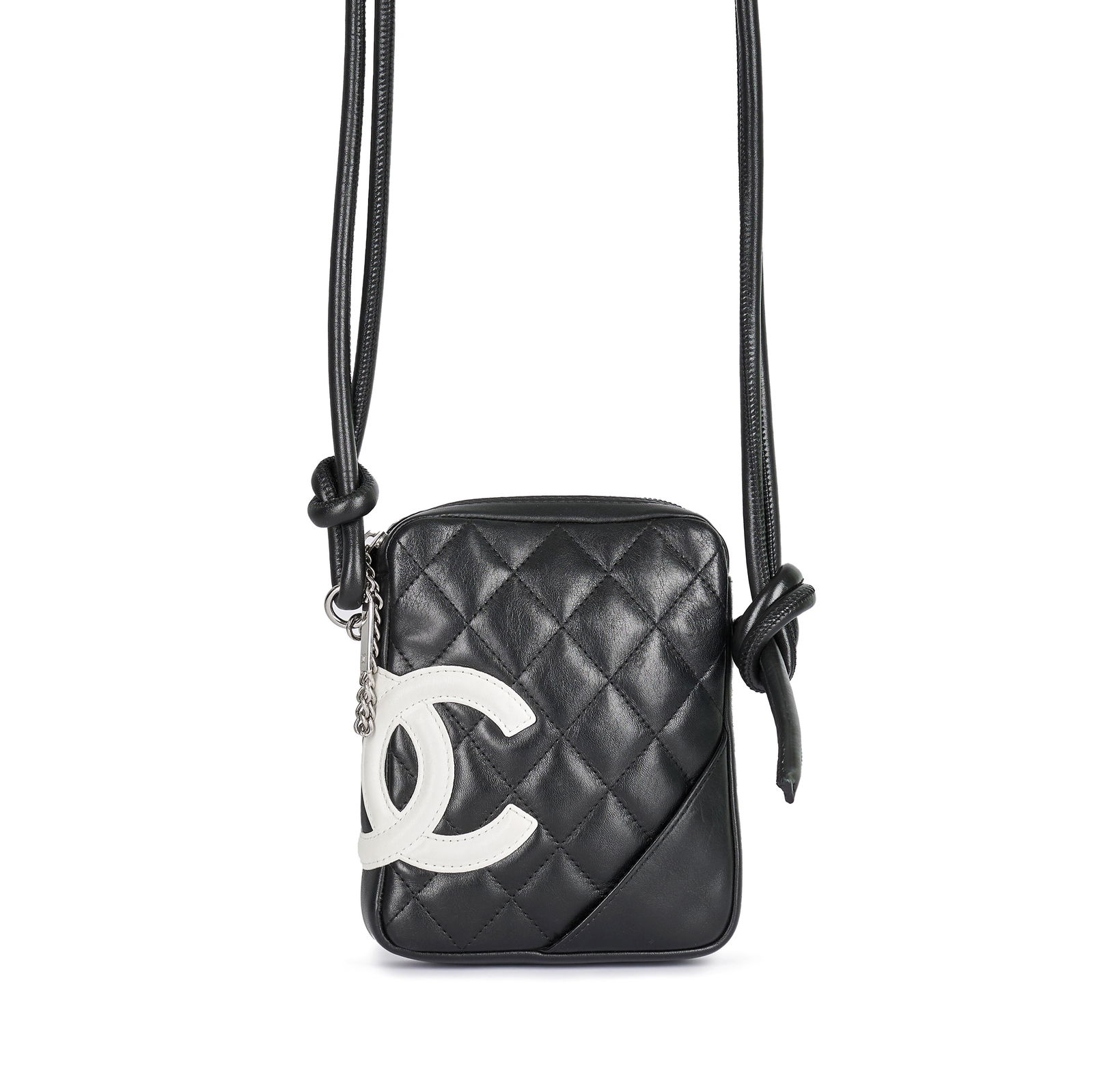CHANEL CC CAMBON CAMERA BAG Condition grade B-. Produced between 2004 and 2005. 13cm long, 17cm... (1 of 1)
