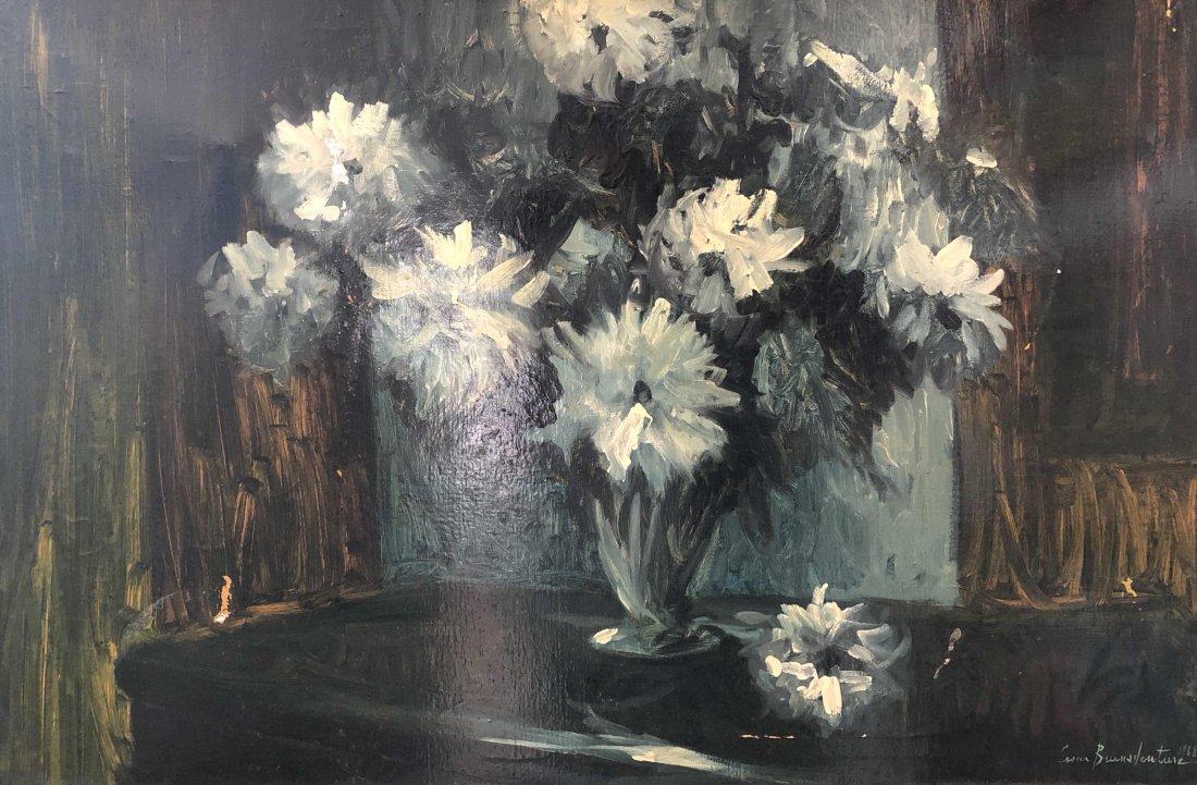 Cesar Buenaventura, Philippines (1919-1983): Cesar Buenaventura, Philippines 1919-1983 Signed and Dated (lower right) 1968 Oil on canvas 24 inches x 36 inches - 61 cm x 91 cm Provenance: Private Collection, Los Angeles, California U.S.A.