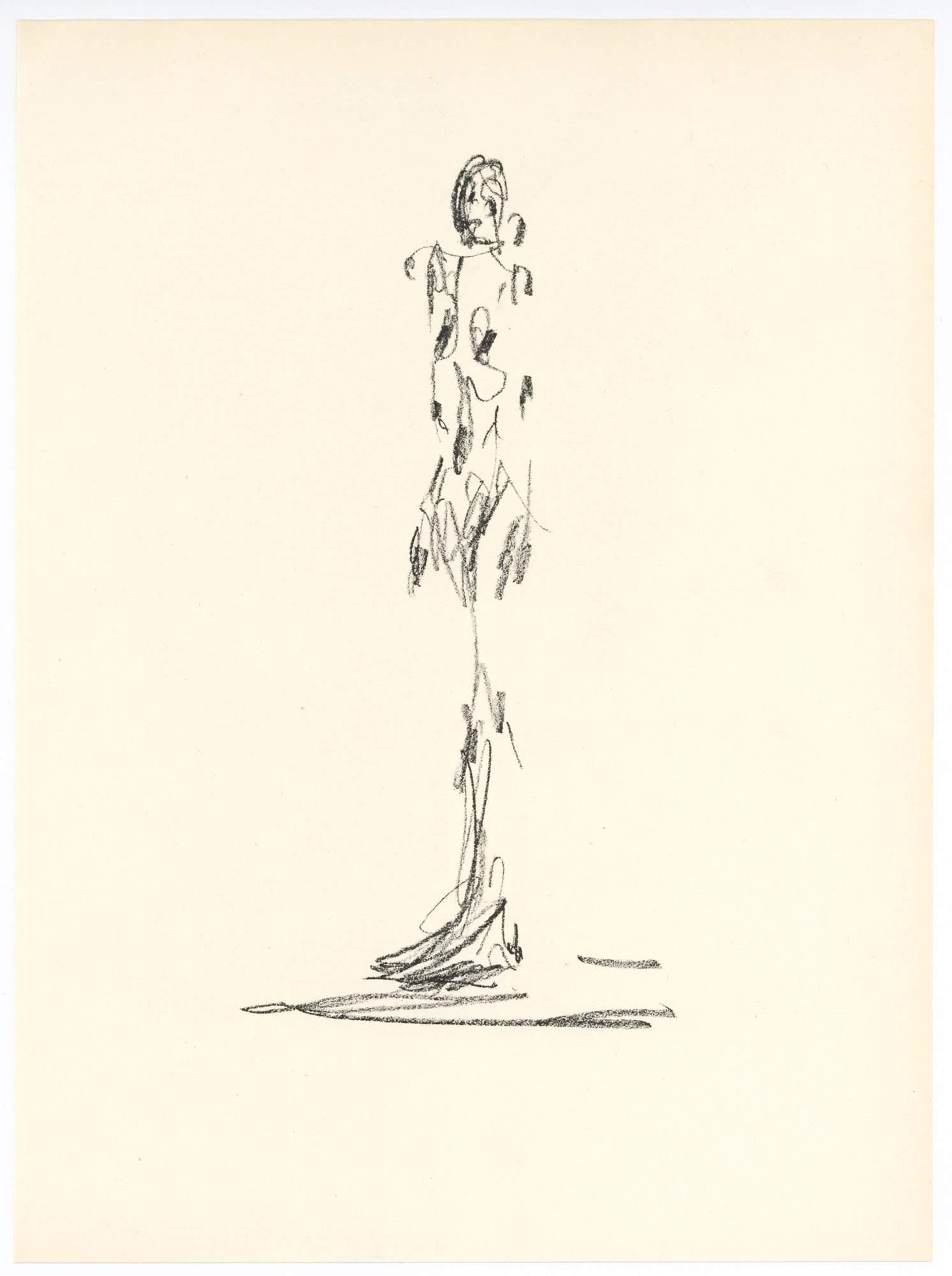 Alberto Giacometti Lithograph for Cahiers d'Art (1 of 1)