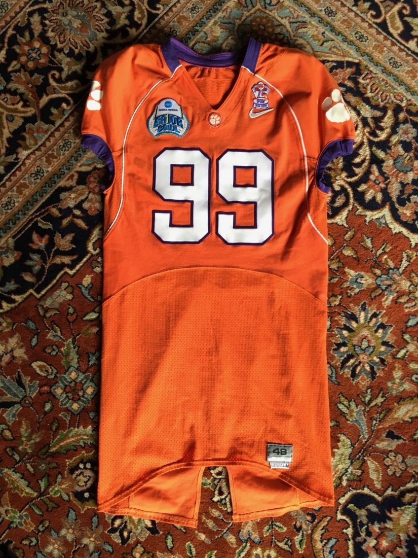 ALL ACC Players CLEMSON TIGERS Game Worn 2009 Gator Bow (1 of 7)