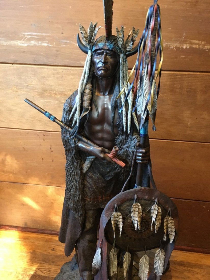 HAROLD SHELTON Native American Bronze dave mcgary (1 of 11)